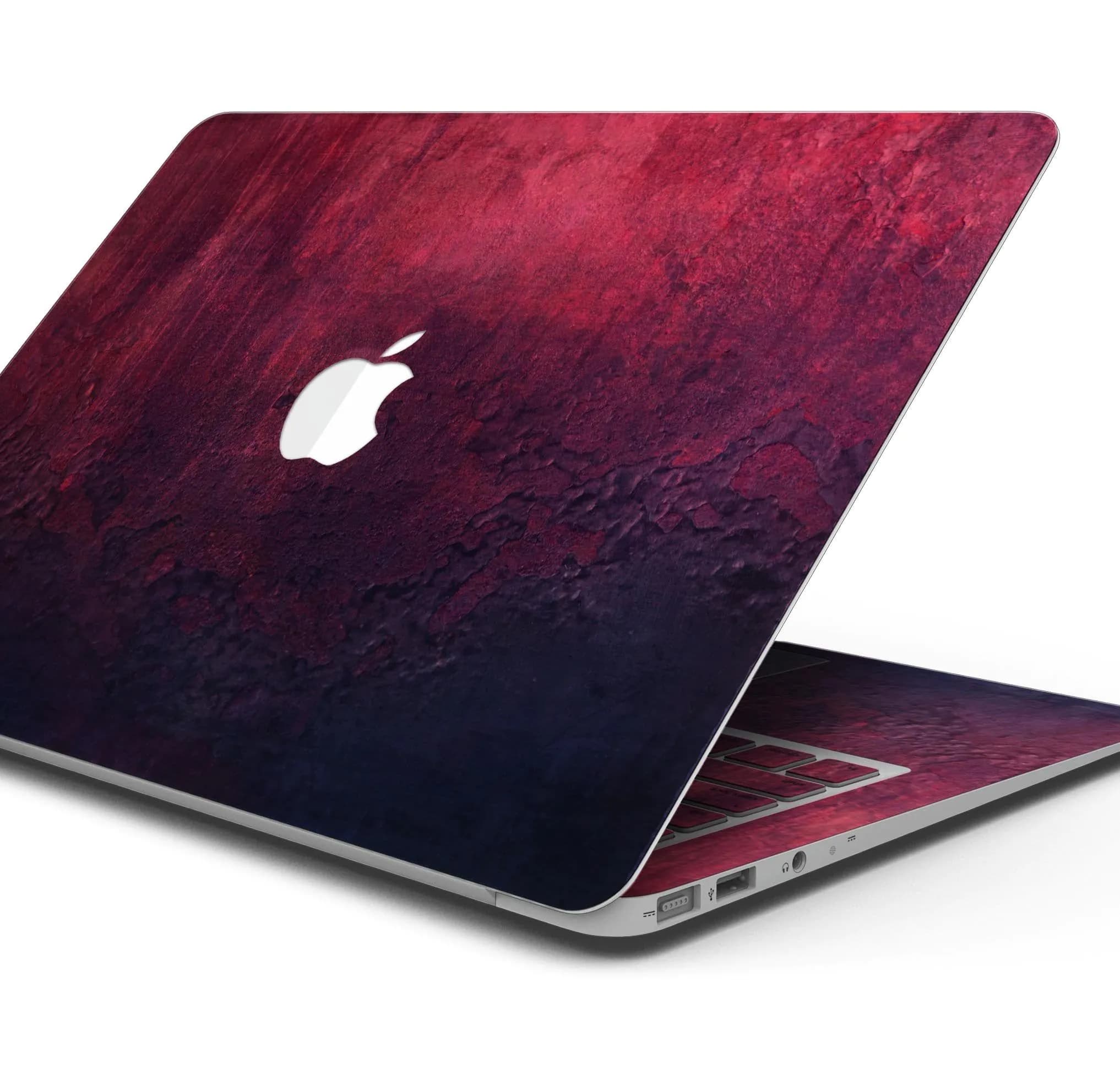 image-Abstract Fire & Ice V9 - Skin Decal Wrap Kit Compatible with the Apple