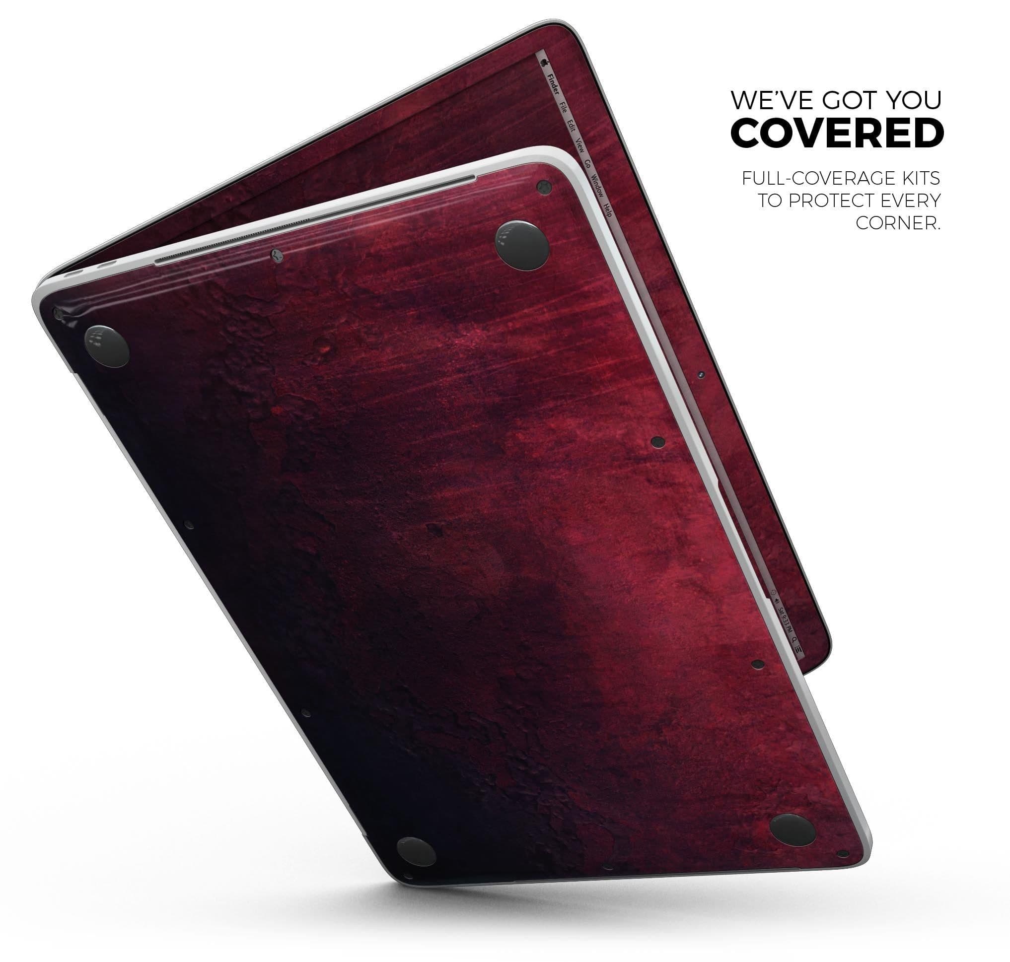 image-Abstract Fire & Ice V9 - Skin Decal Wrap Kit Compatible with the Apple