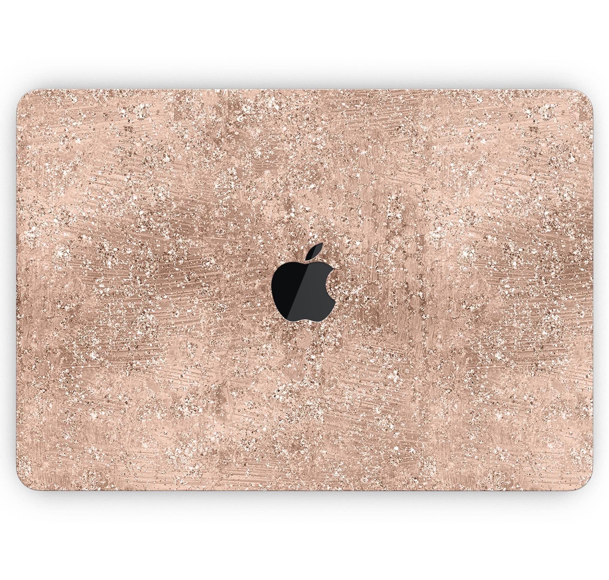 image-Rose Gold Scratched - Skin Decal Wrap Kit Compatible with the Apple