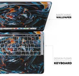 image-Liquid Abstract Paint Remix V2 - Skin Decal Wrap Kit Compatible with