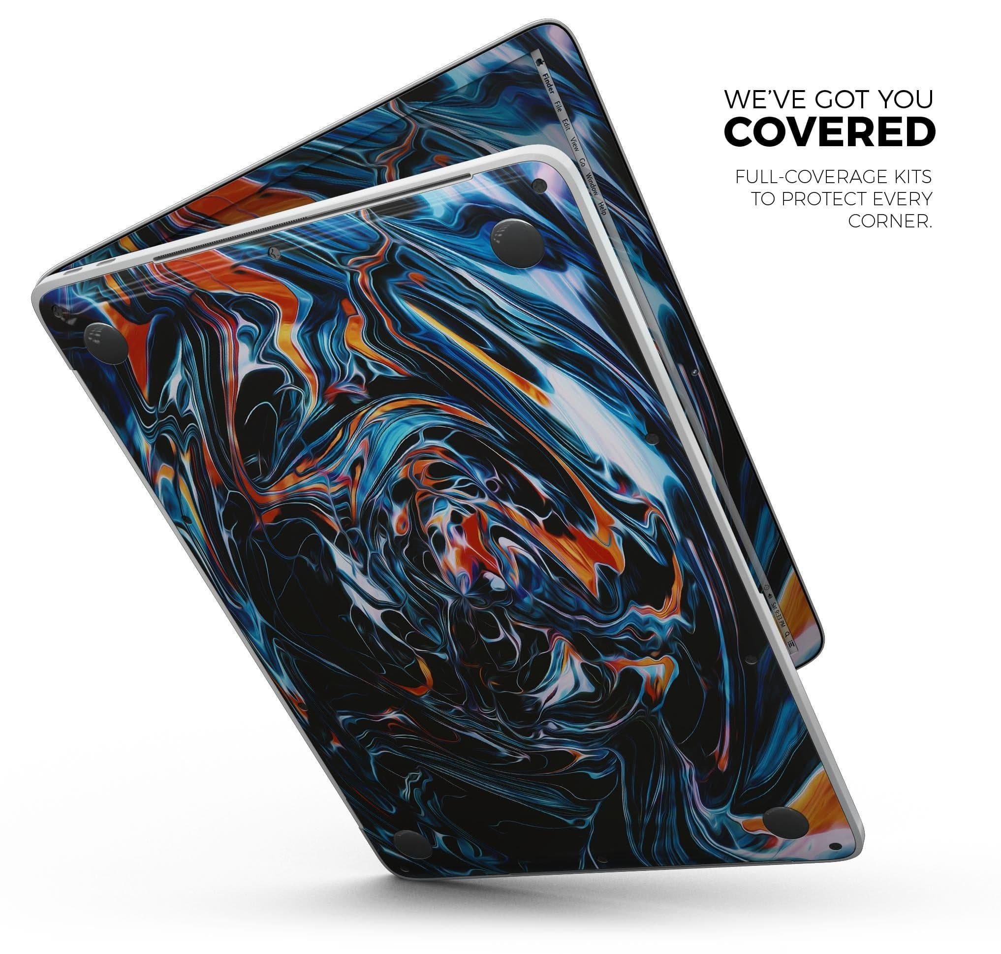 image-Liquid Abstract Paint Remix V2 - Skin Decal Wrap Kit Compatible with