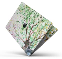 image-WaterColor Vivid Tree - Skin Decal Wrap Kit Compatible with the Apple