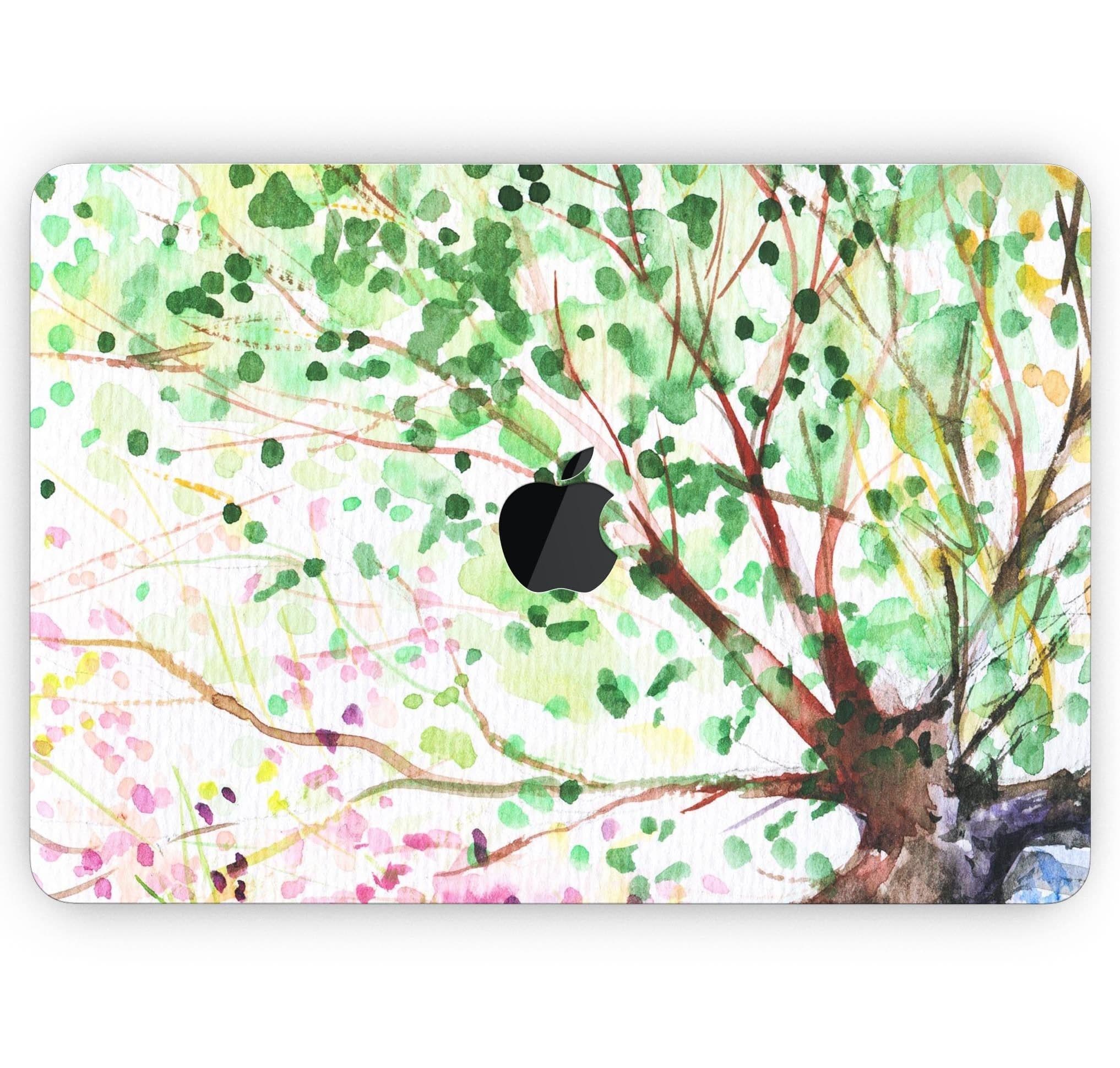 image-WaterColor Vivid Tree - Skin Decal Wrap Kit Compatible with the Apple