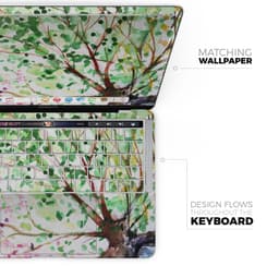 image-WaterColor Vivid Tree - Skin Decal Wrap Kit Compatible with the Apple