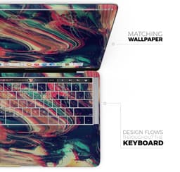 image-Liquid Abstract Paint Remix V10 - Skin Decal Wrap Kit Compatible with