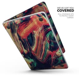 image-Liquid Abstract Paint Remix V10 - Skin Decal Wrap Kit Compatible with
