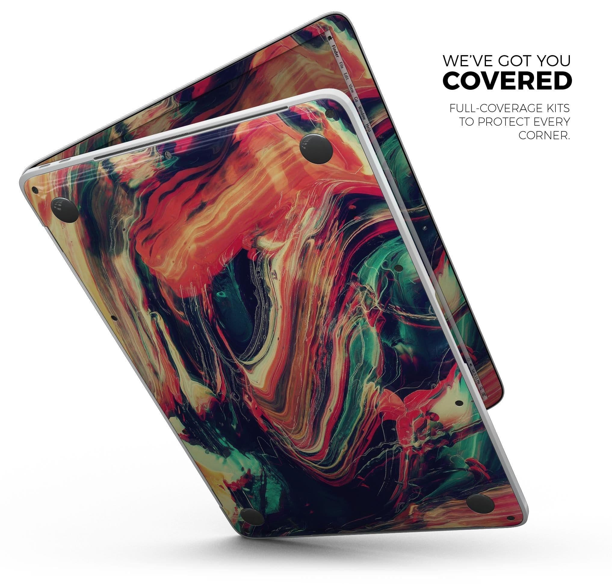image-Liquid Abstract Paint Remix V10 - Skin Decal Wrap Kit Compatible with