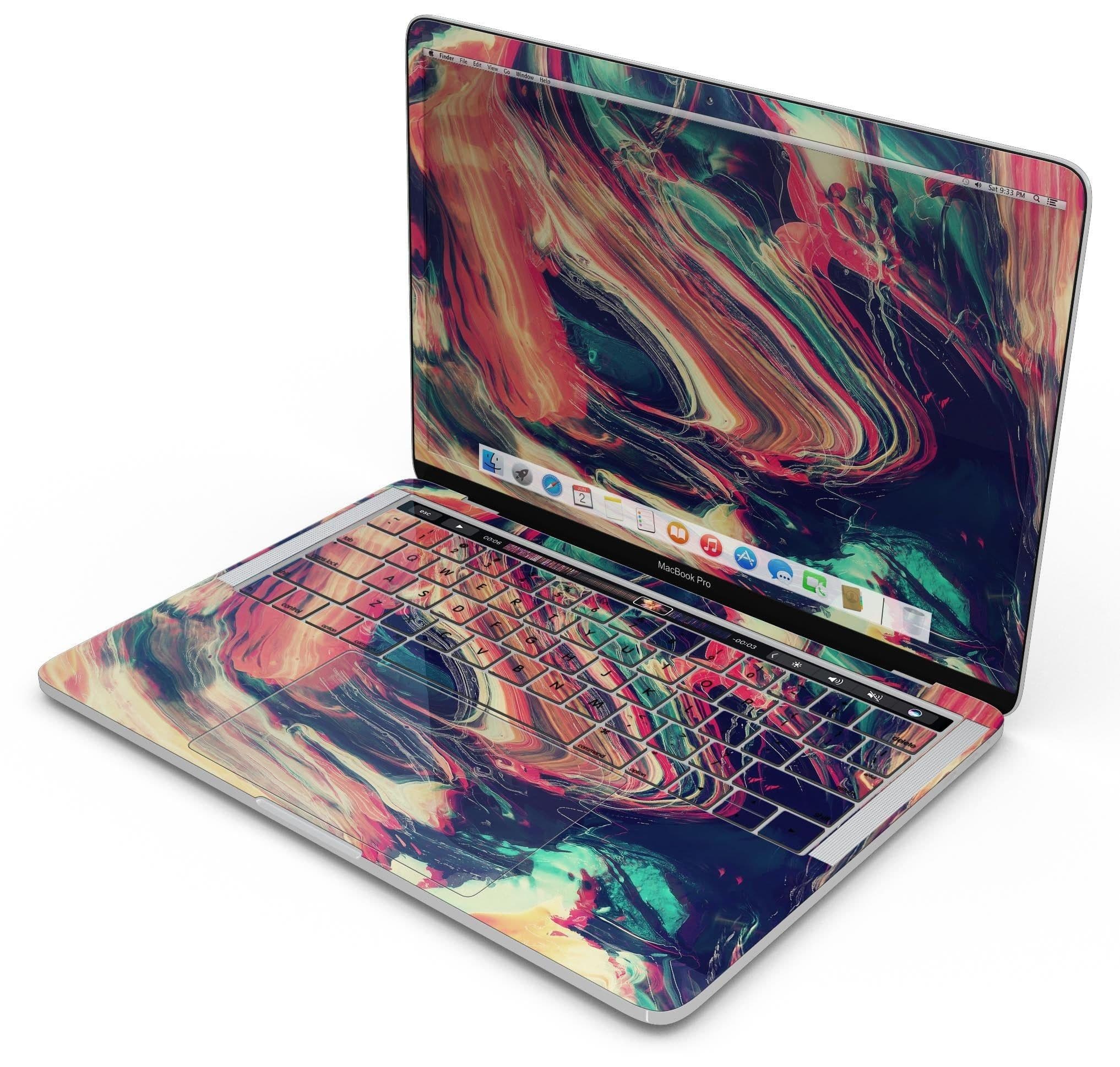 image-Liquid Abstract Paint Remix V10 - Skin Decal Wrap Kit Compatible with