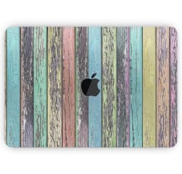 image-Chipped Pastel Paint on Wood - Skin Decal Wrap Kit Compatible with the