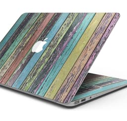 image-Chipped Pastel Paint on Wood - Skin Decal Wrap Kit Compatible with the
