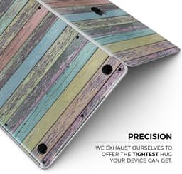image-Chipped Pastel Paint on Wood - Skin Decal Wrap Kit Compatible with the