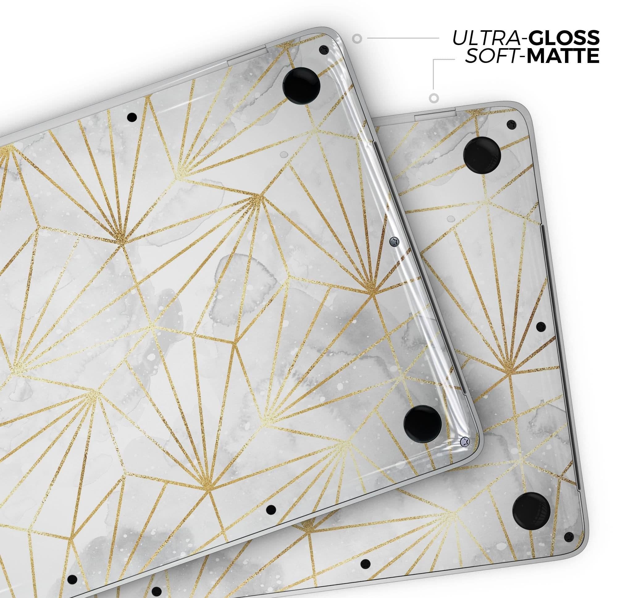 image-Karamfila Watercolor & Gold V4 - Skin Decal Wrap Kit Compatible with