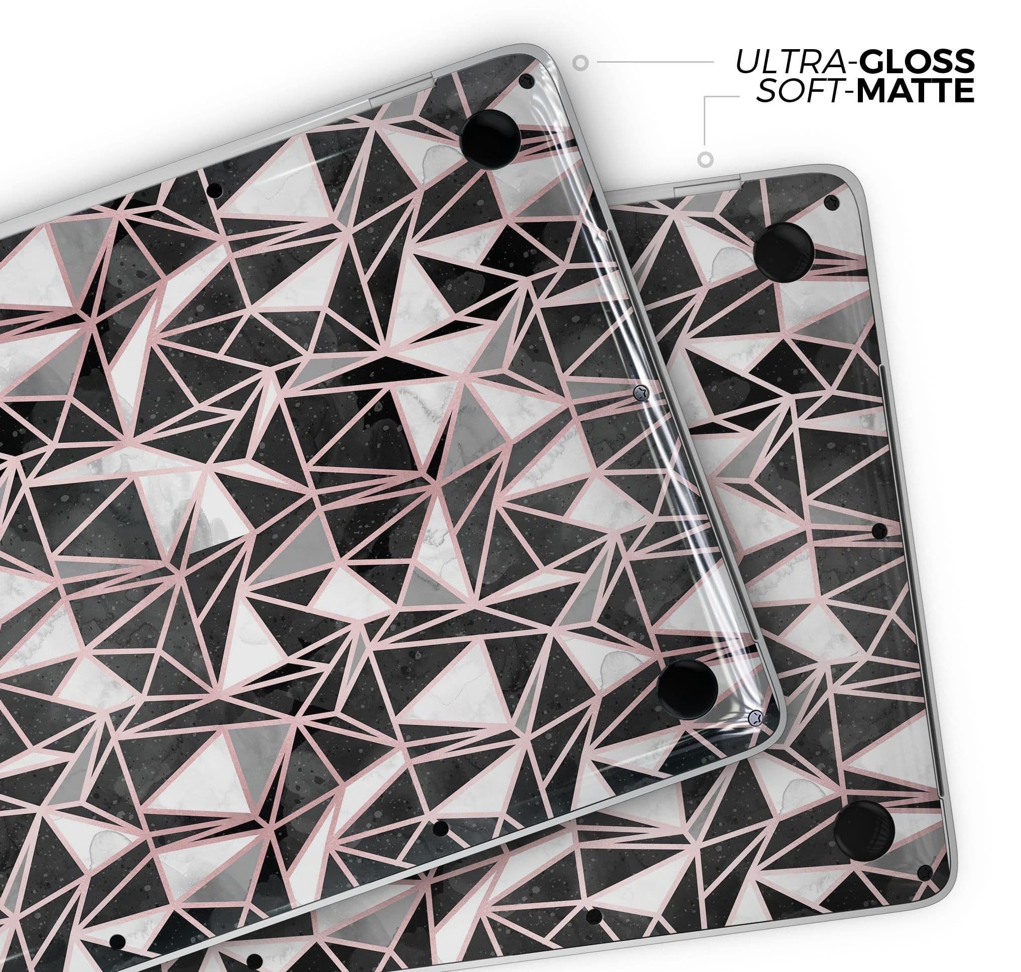 image-Karamfila Marble & Rose Gold v1 - Skin Decal Wrap Kit Compatible with