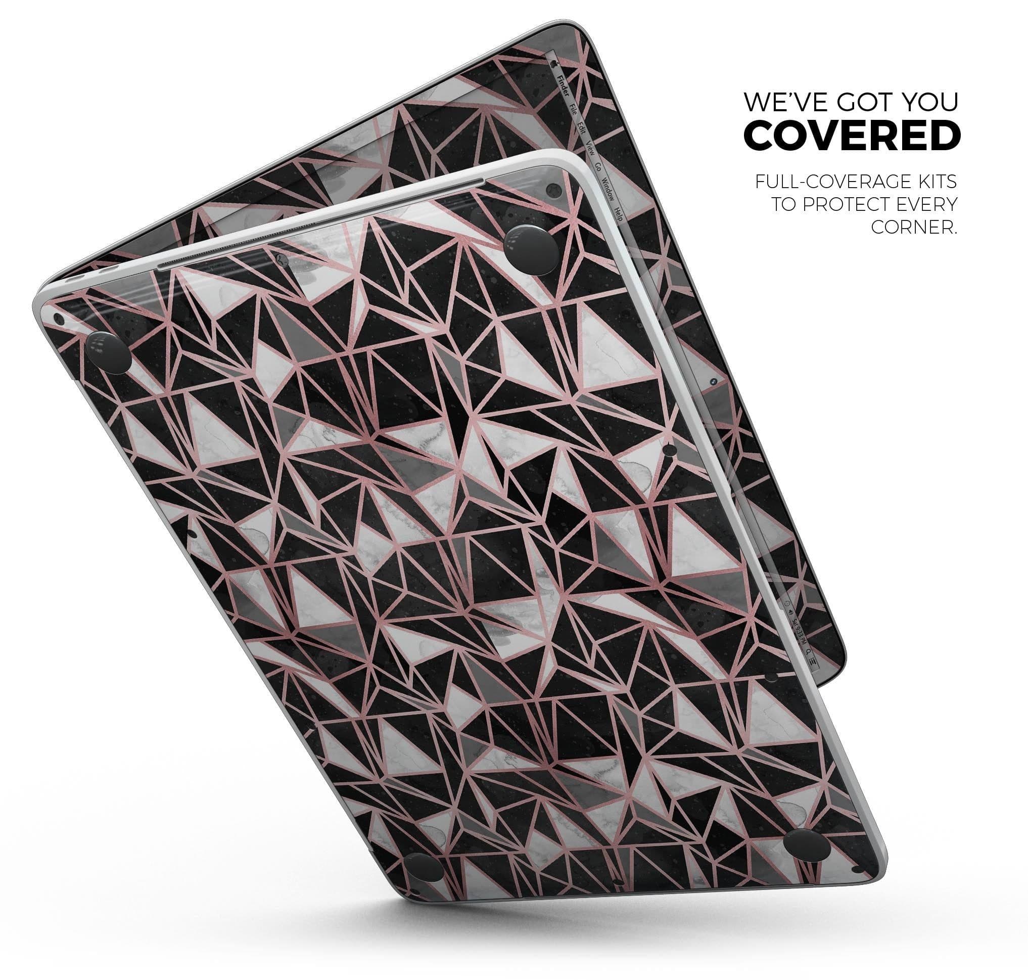 image-Karamfila Marble & Rose Gold v1 - Skin Decal Wrap Kit Compatible with