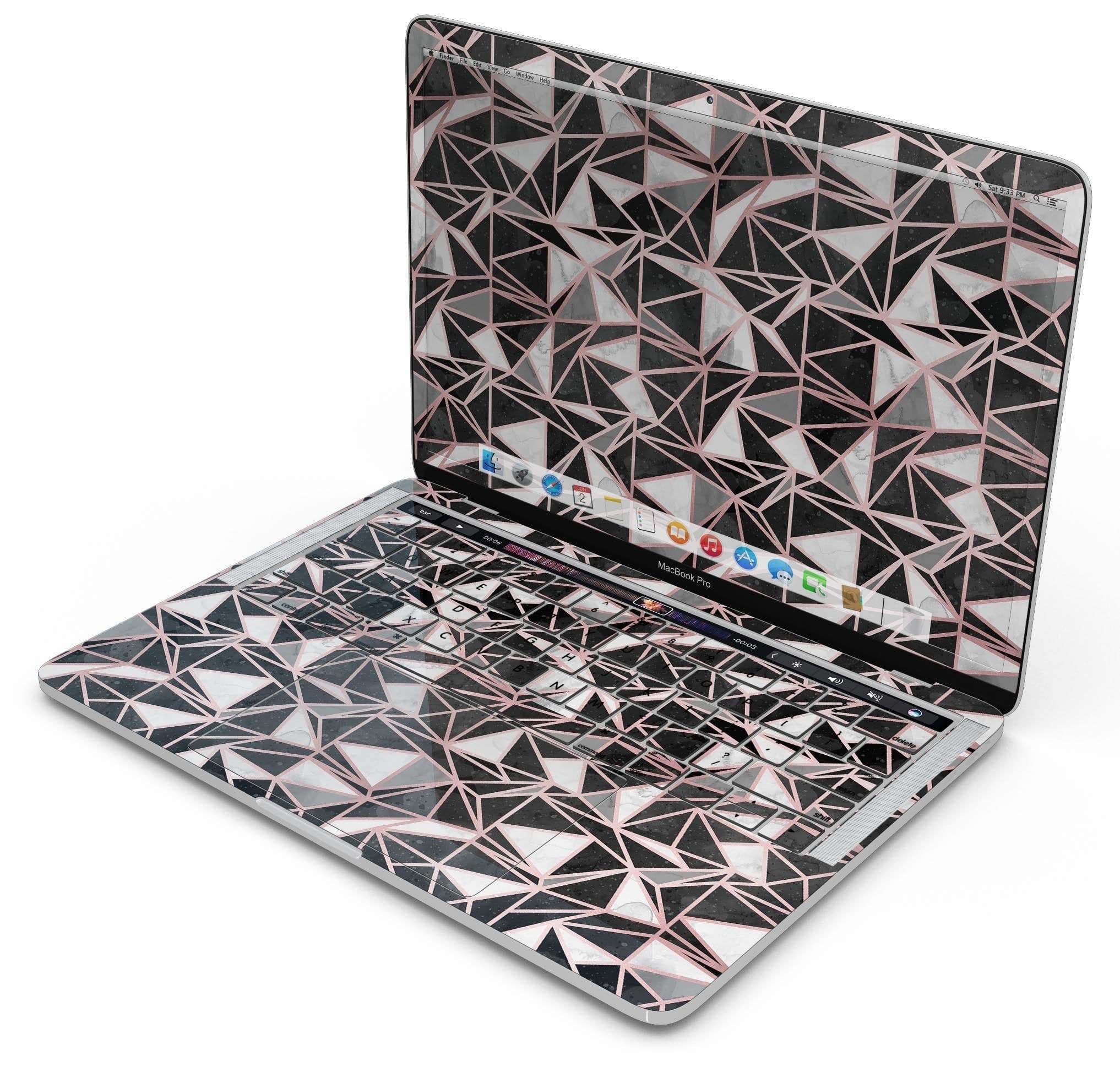 image-Karamfila Marble & Rose Gold v1 - Skin Decal Wrap Kit Compatible with