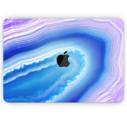 image-Blue & Purple Hue Agate - Skin Decal Wrap Kit Compatible with the