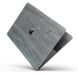 image-Smooth Gray Wood V2 - Skin Decal Wrap Kit Compatible with the Apple