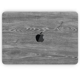 image-Smooth Gray Wood V2 - Skin Decal Wrap Kit Compatible with the Apple