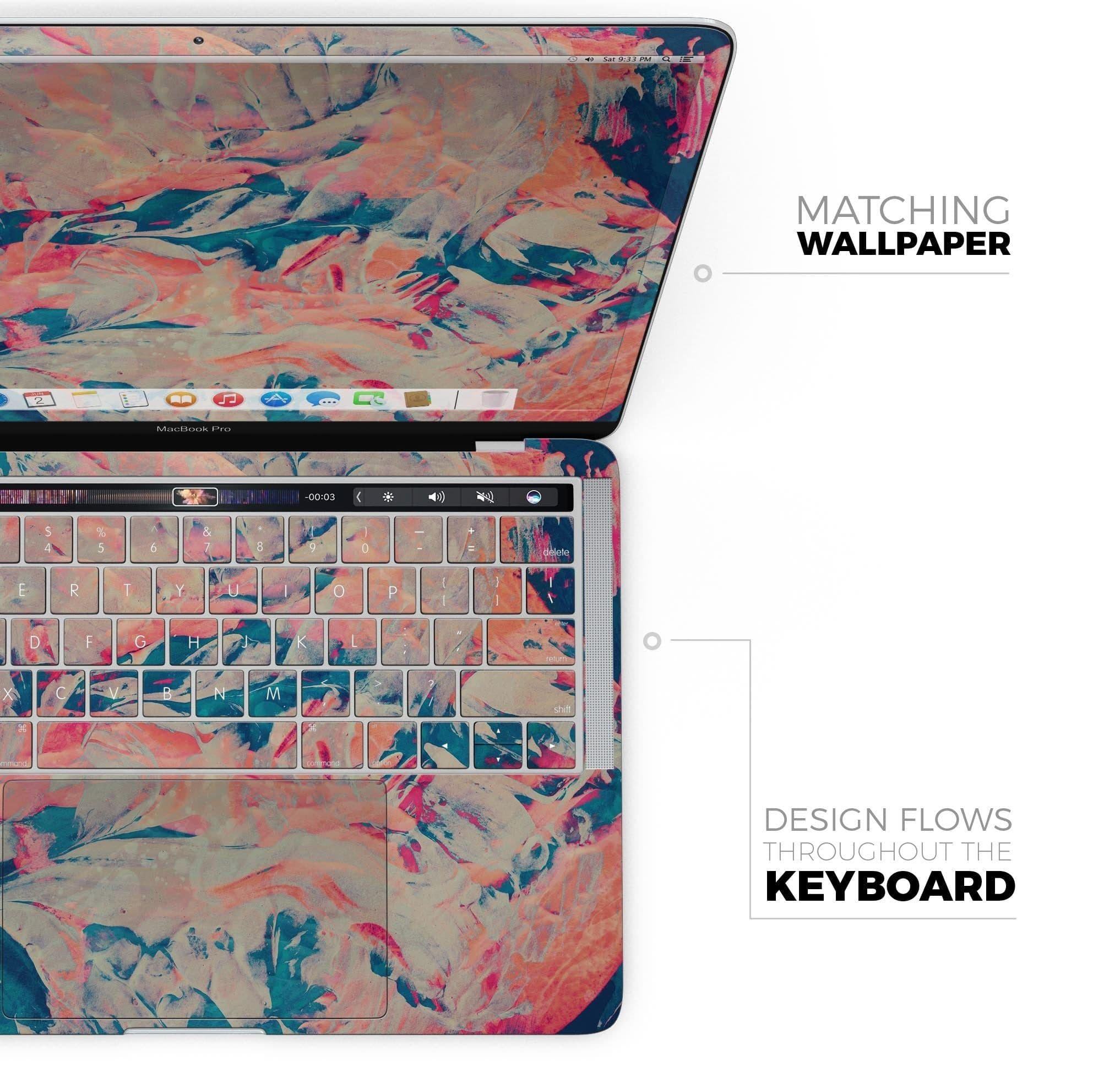 image-Liquid Abstract Paint Remix V12 - Skin Decal Wrap Kit Compatible with