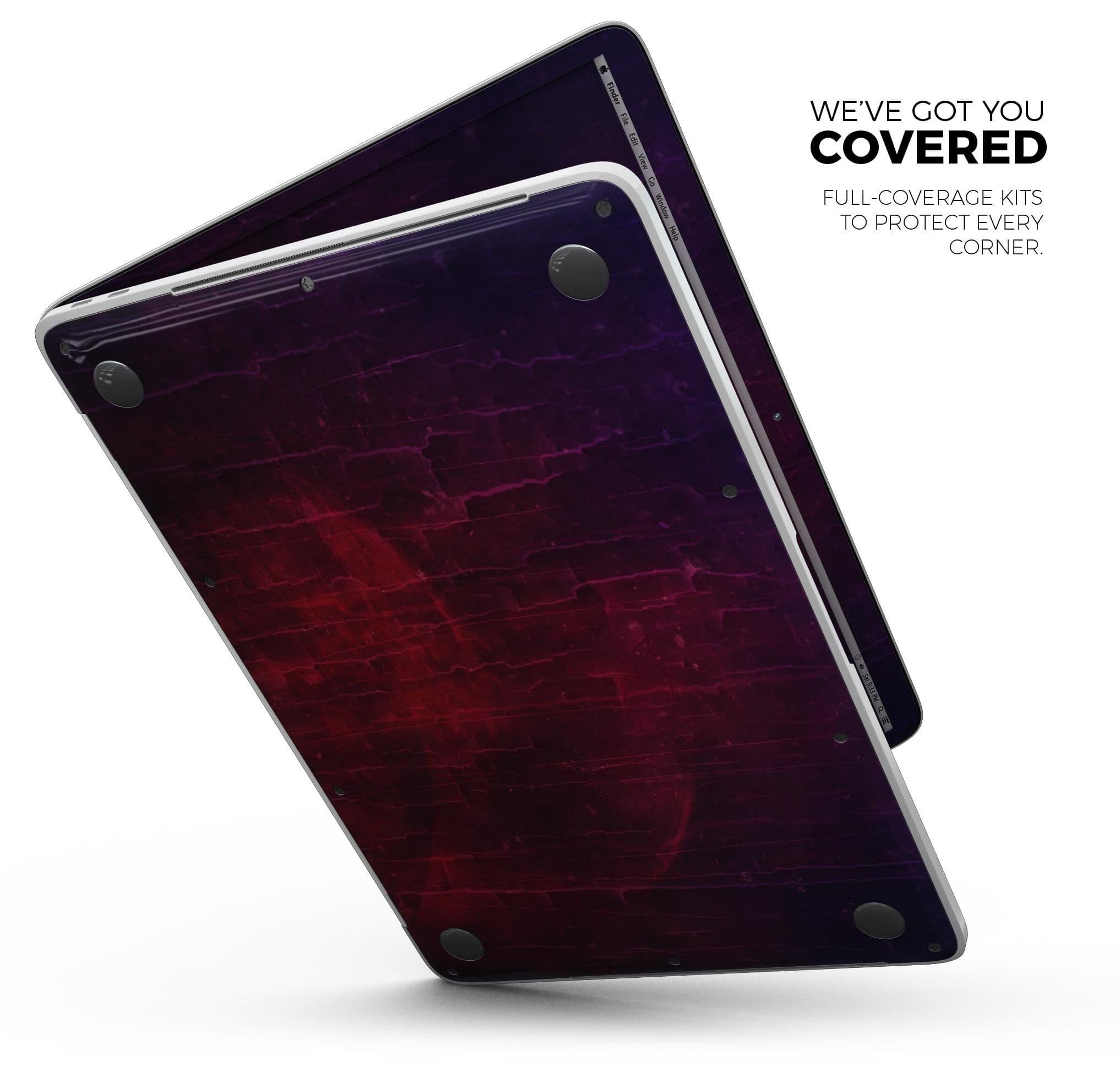 image-Abstract Fire & Ice V2 - Skin Decal Wrap Kit Compatible with the Apple