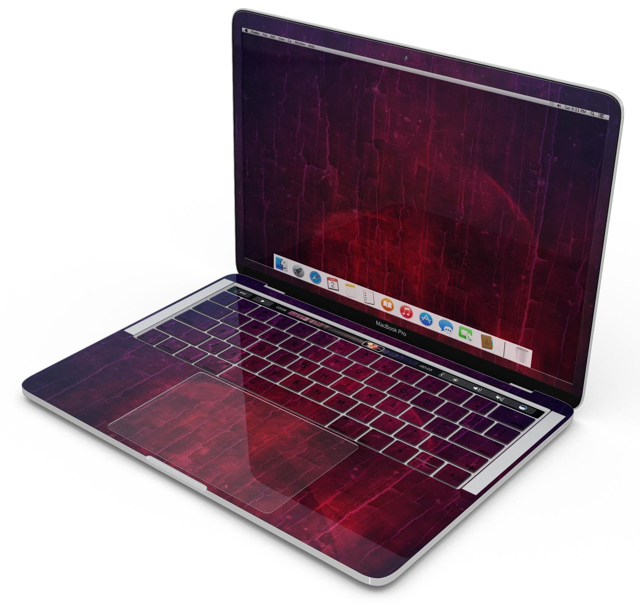 image-Abstract Fire & Ice V2 - Skin Decal Wrap Kit Compatible with the Apple