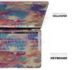 image-Liquid Abstract Paint Remix V80 - Skin Decal Wrap Kit Compatible with