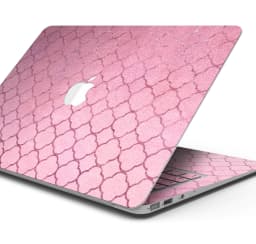 image-Blushed Pink Morrocan Pattern - Skin Decal Wrap Kit Compatible with