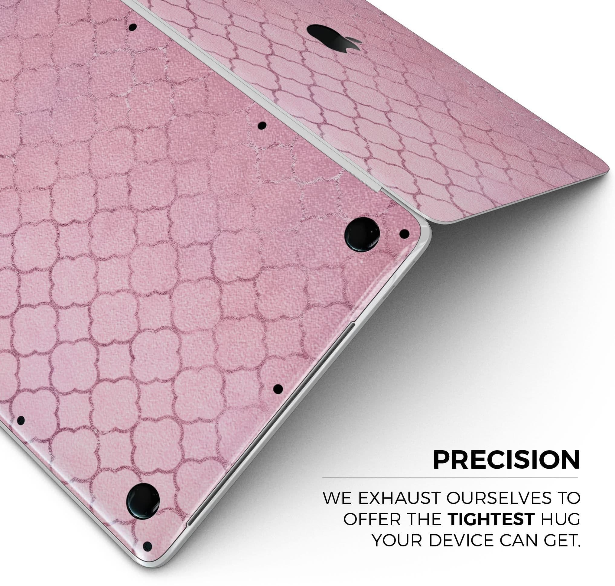 image-Blushed Pink Morrocan Pattern - Skin Decal Wrap Kit Compatible with