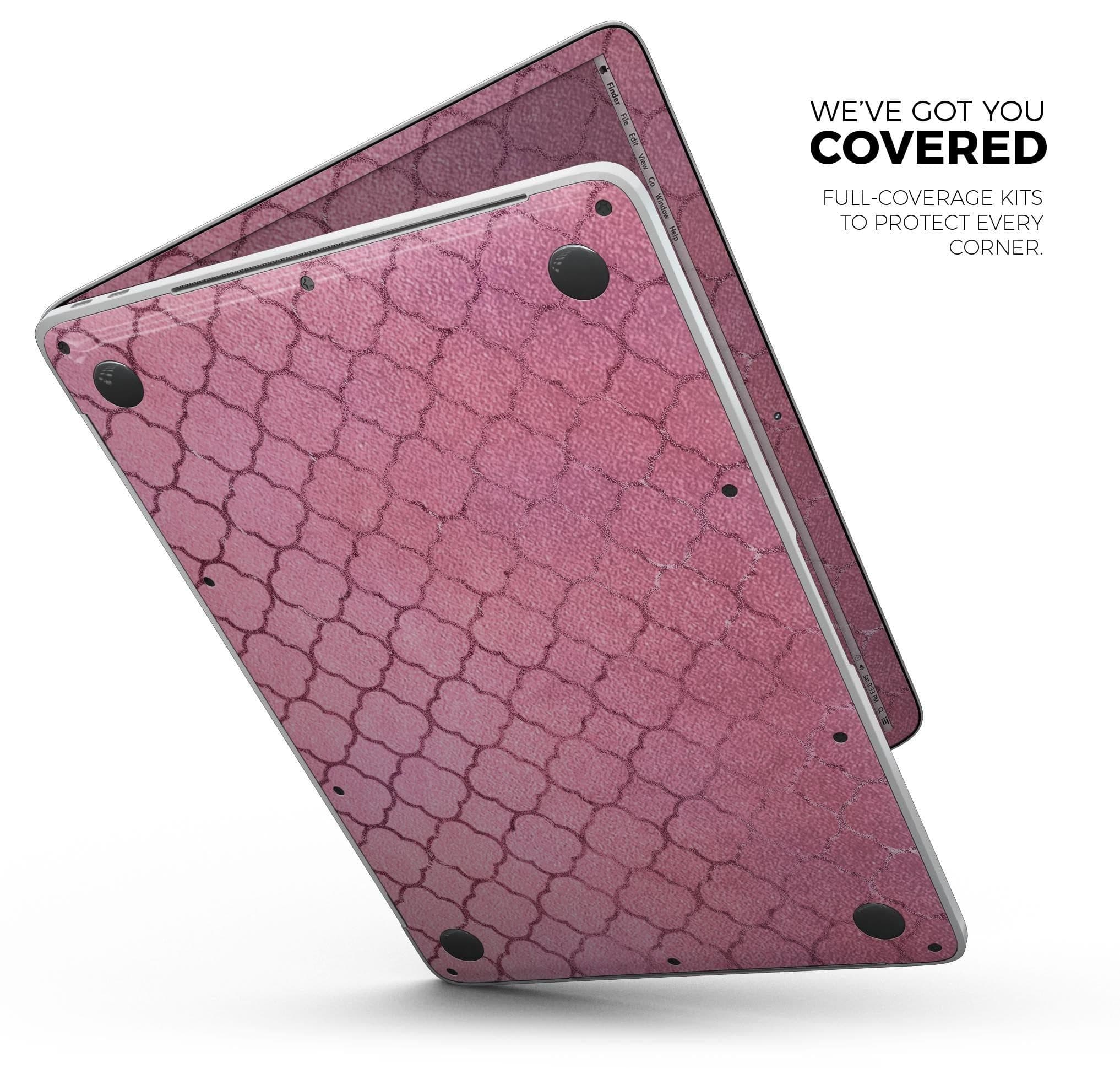 image-Blushed Pink Morrocan Pattern - Skin Decal Wrap Kit Compatible with