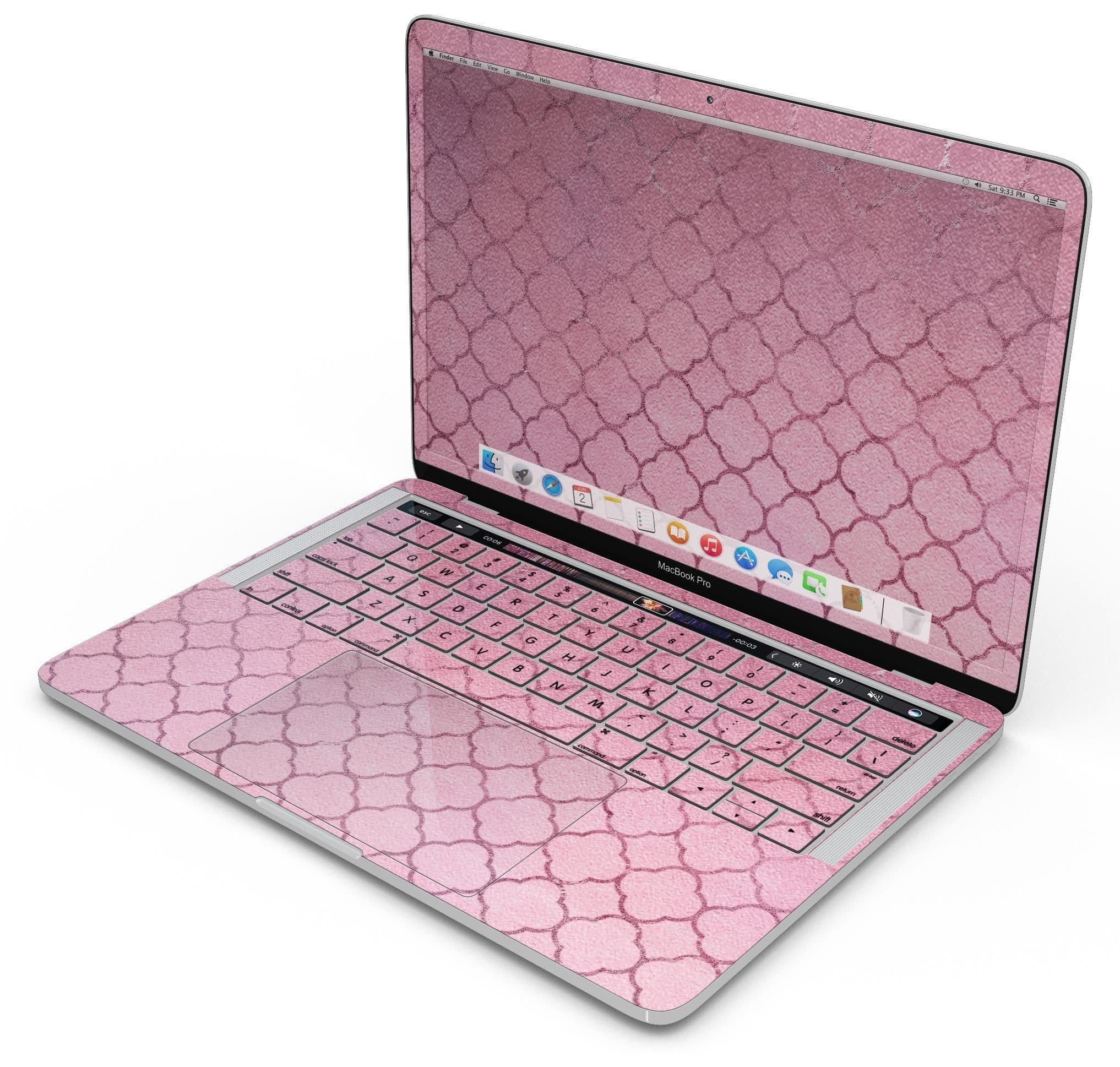 image-Blushed Pink Morrocan Pattern - Skin Decal Wrap Kit Compatible with