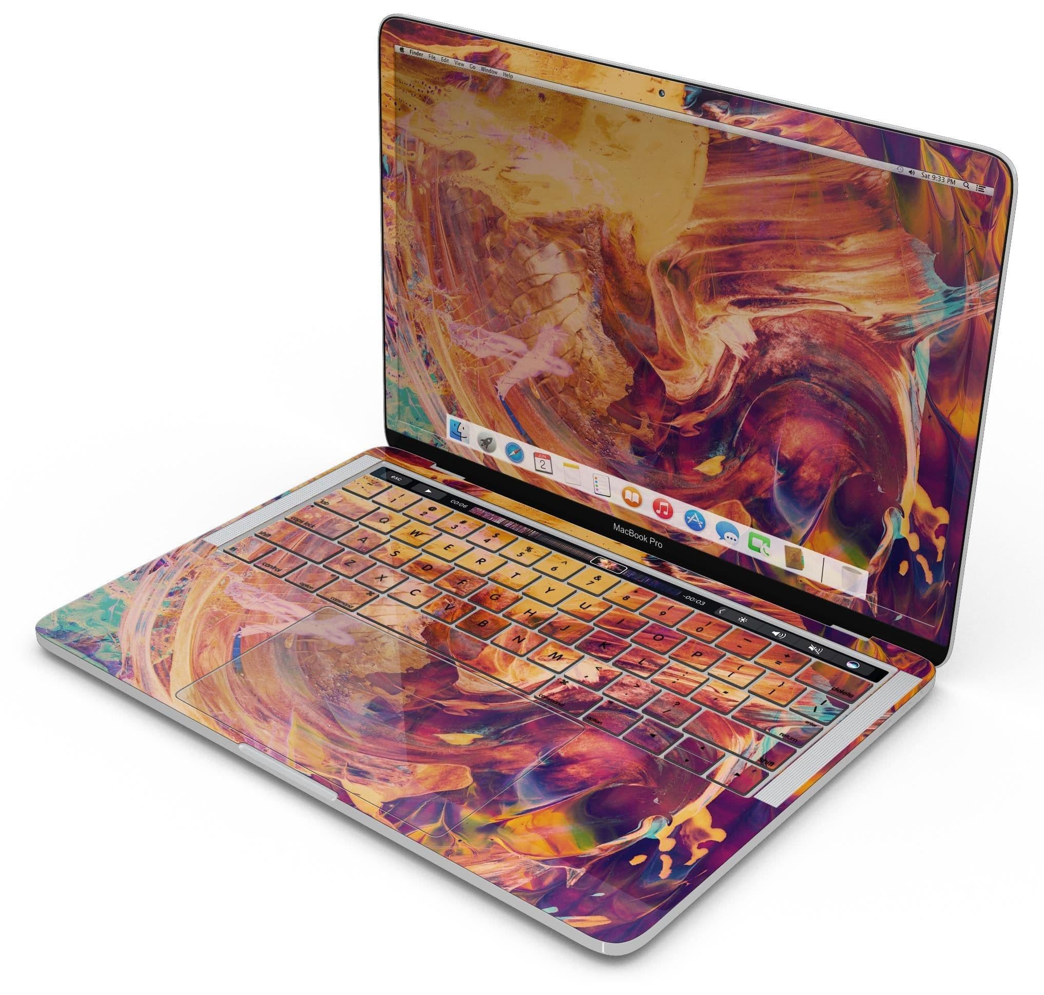 image-Liquid Abstract Paint Remix V70 - Skin Decal Wrap Kit Compatible with