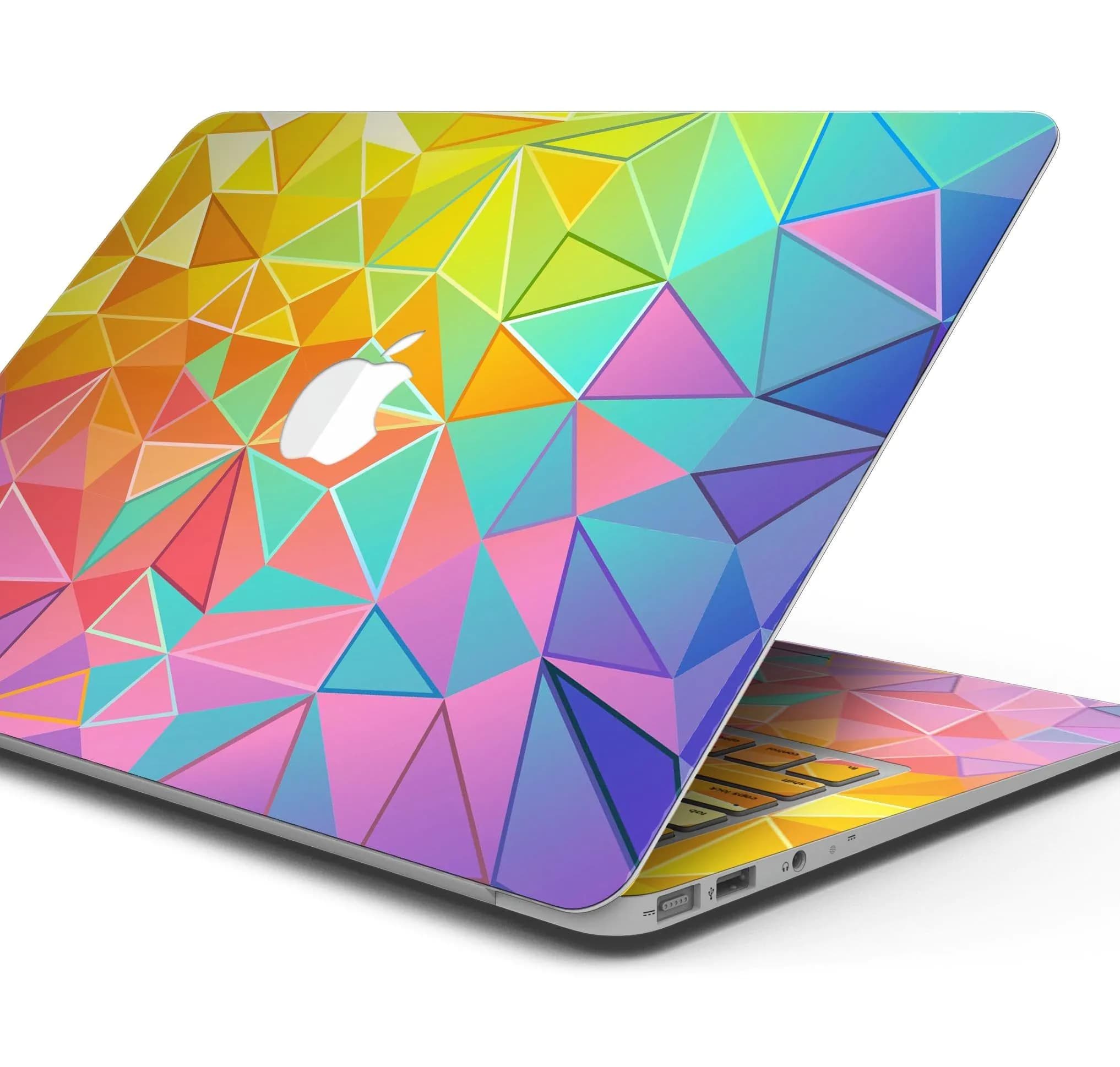 image-Retro Geometric - Skin Decal Wrap Kit Compatible with the Apple