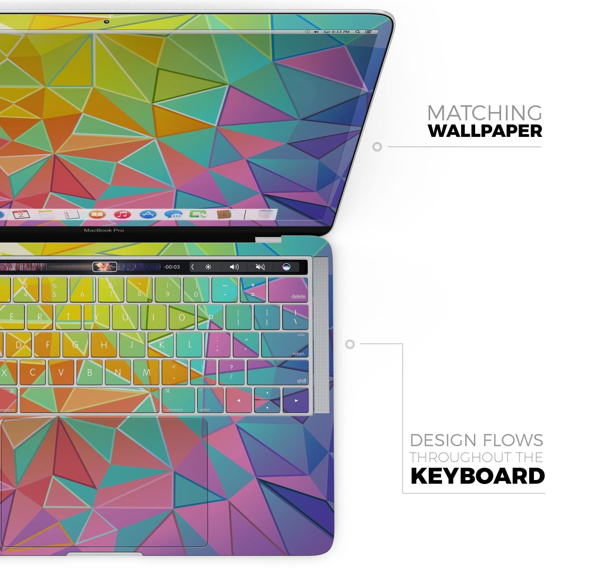 image-Retro Geometric - Skin Decal Wrap Kit Compatible with the Apple