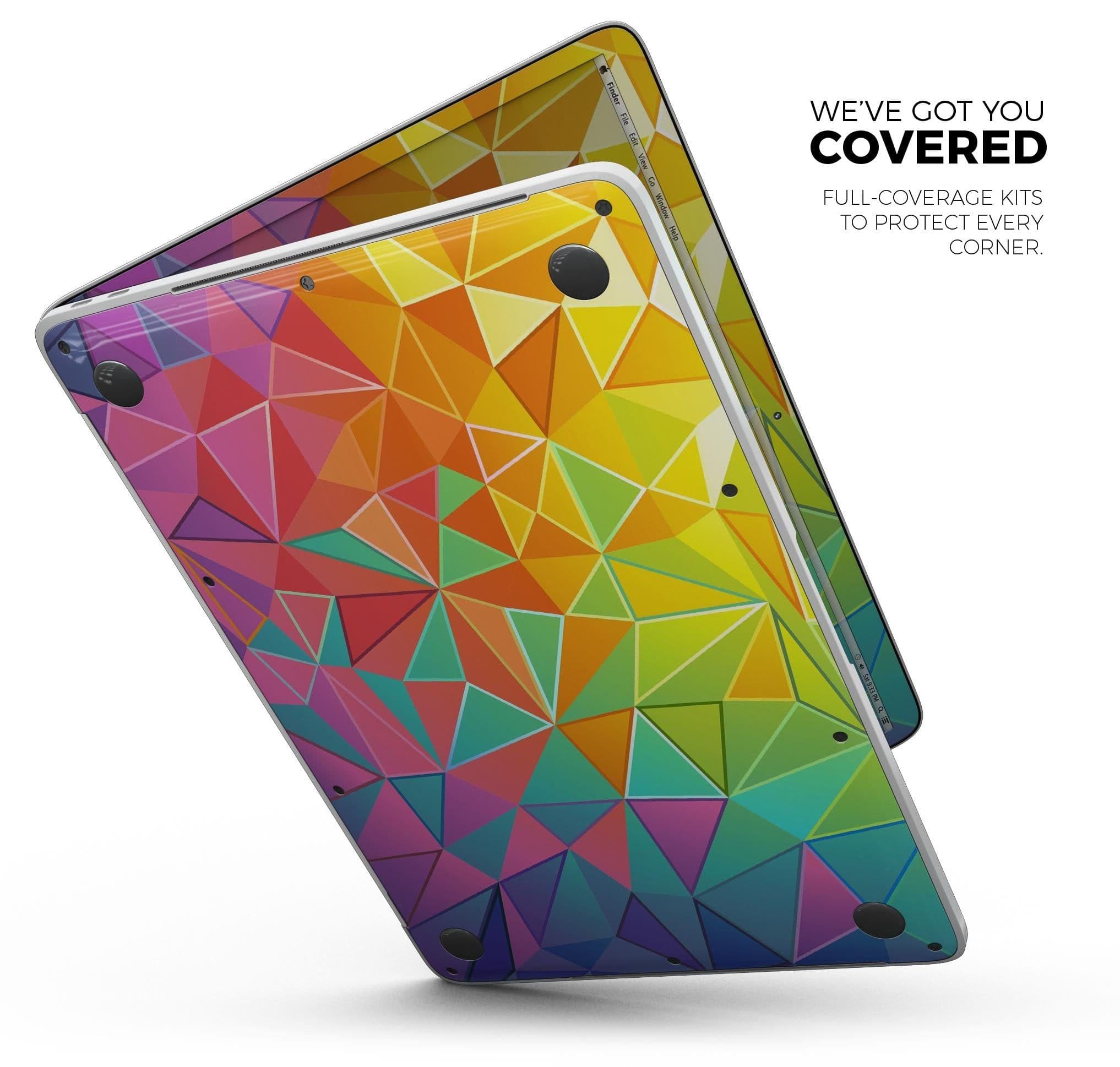 image-Retro Geometric - Skin Decal Wrap Kit Compatible with the Apple