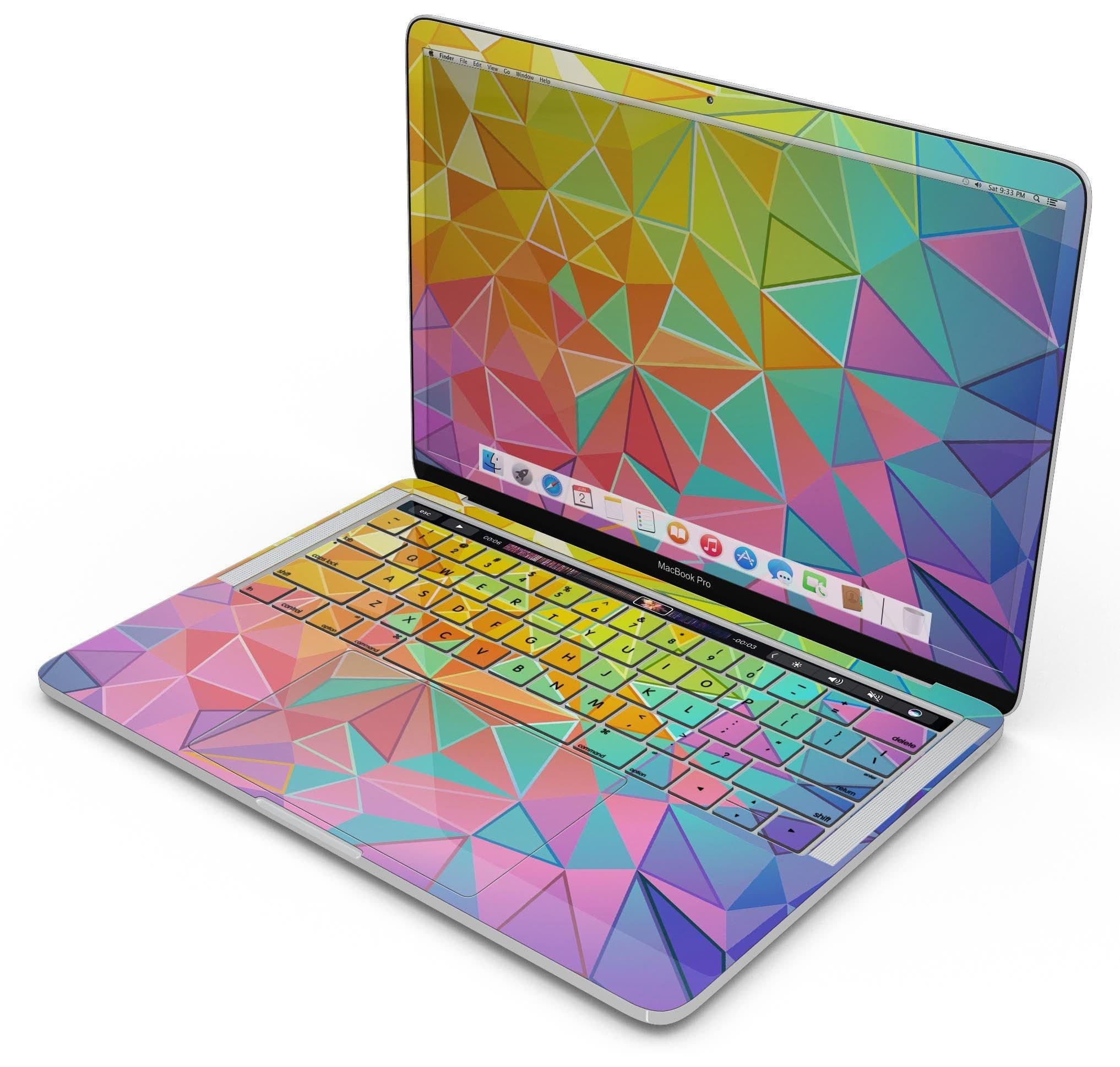 image-Retro Geometric - Skin Decal Wrap Kit Compatible with the Apple