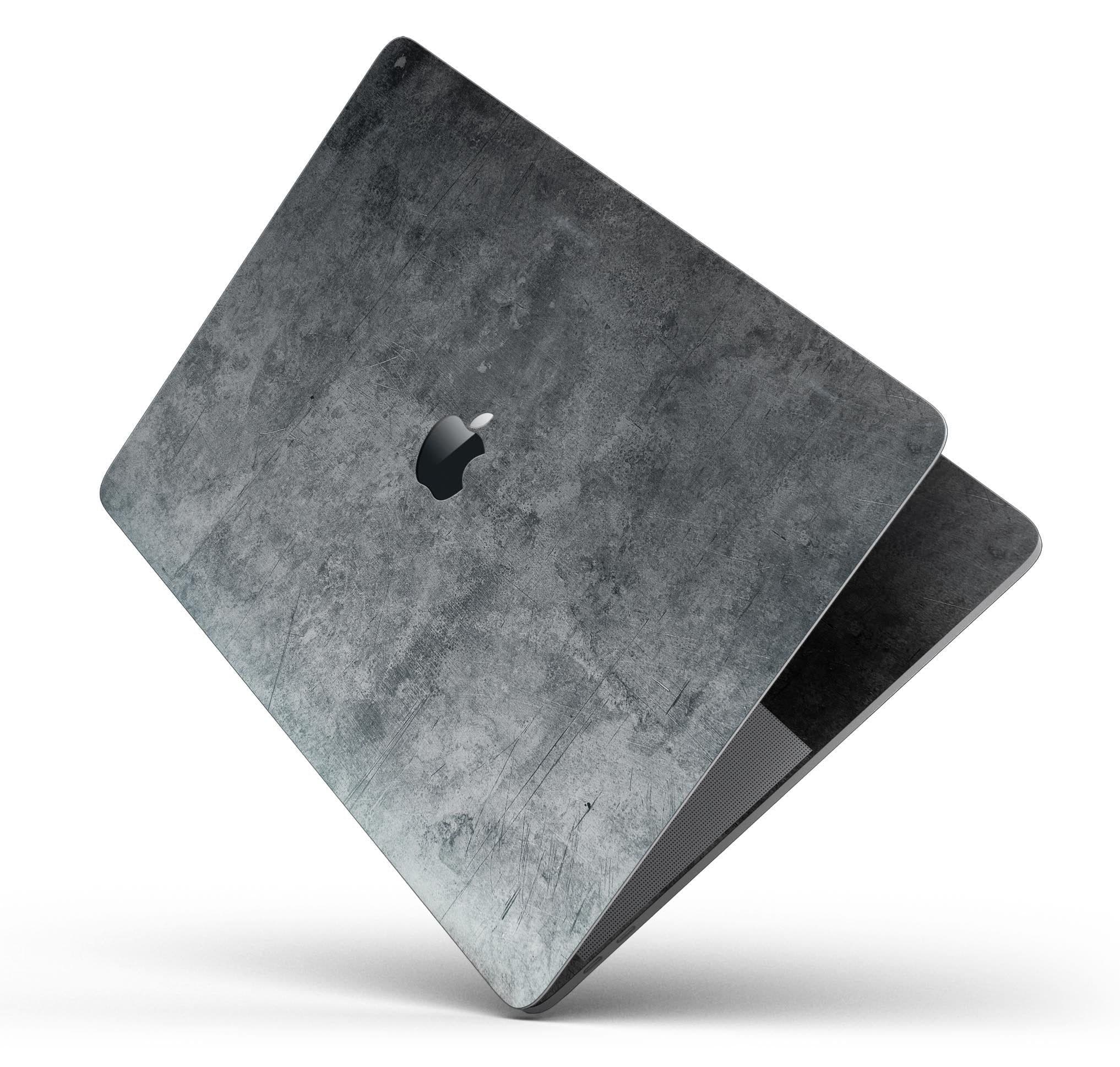 image-Scratched Metal Fab - Skin Decal Wrap Kit Compatible with the Apple