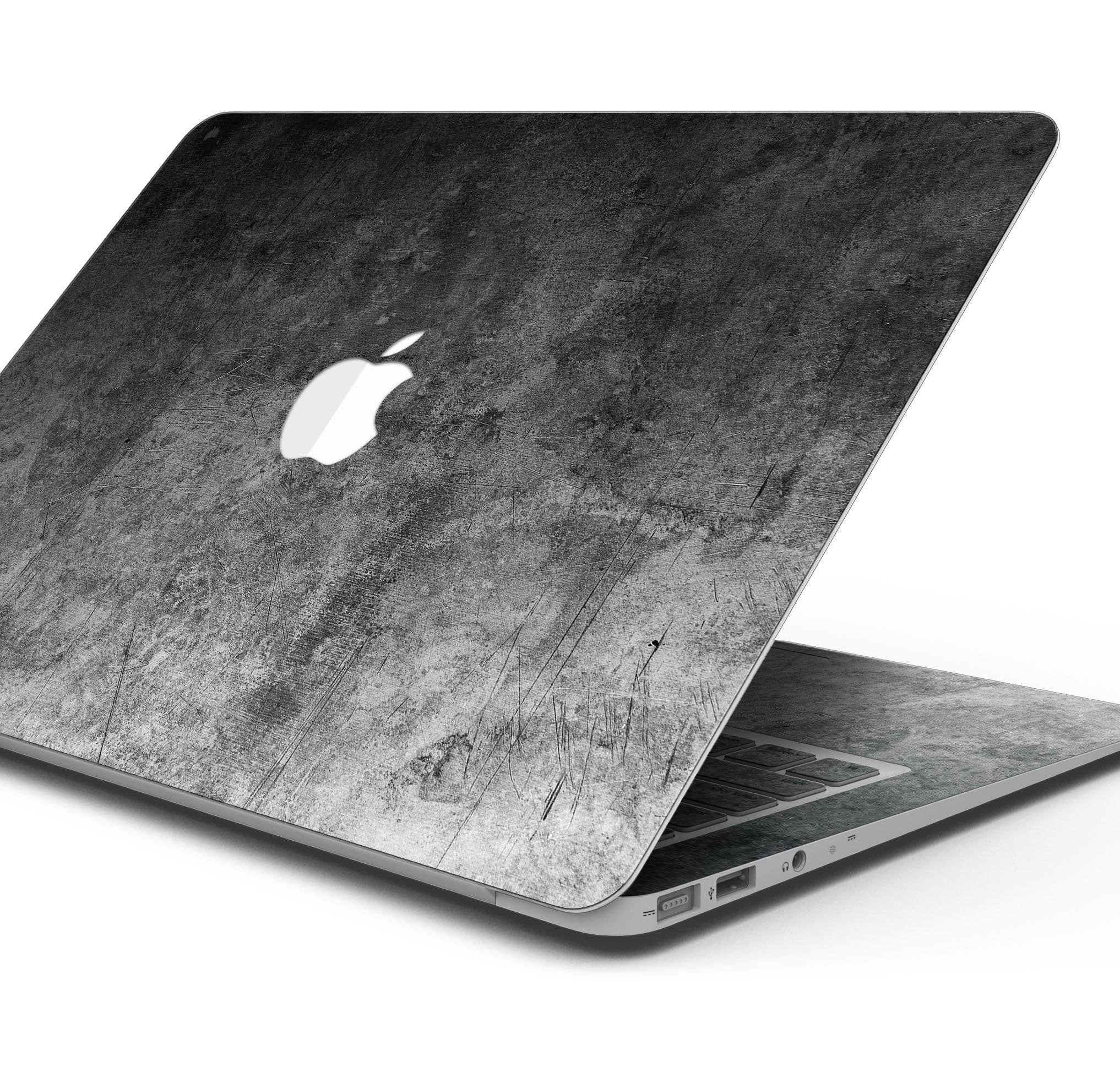 image-Scratched Metal Fab - Skin Decal Wrap Kit Compatible with the Apple