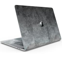 image-Scratched Metal Fab - Skin Decal Wrap Kit Compatible with the Apple
