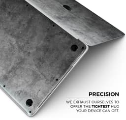 image-Scratched Metal Fab - Skin Decal Wrap Kit Compatible with the Apple