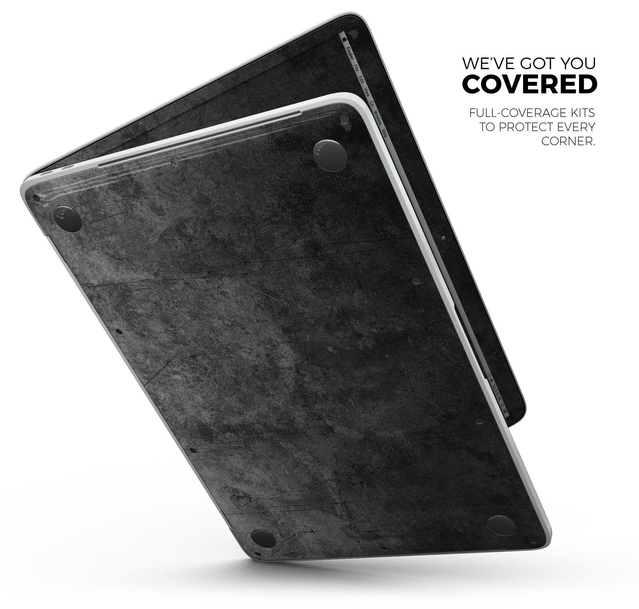 image-Scratched Metal Fab - Skin Decal Wrap Kit Compatible with the Apple