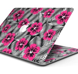 image-Tropical Summer Hot Pink Floral - Skin Decal Wrap Kit Compatible with