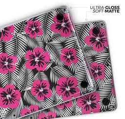 image-Tropical Summer Hot Pink Floral - Skin Decal Wrap Kit Compatible with