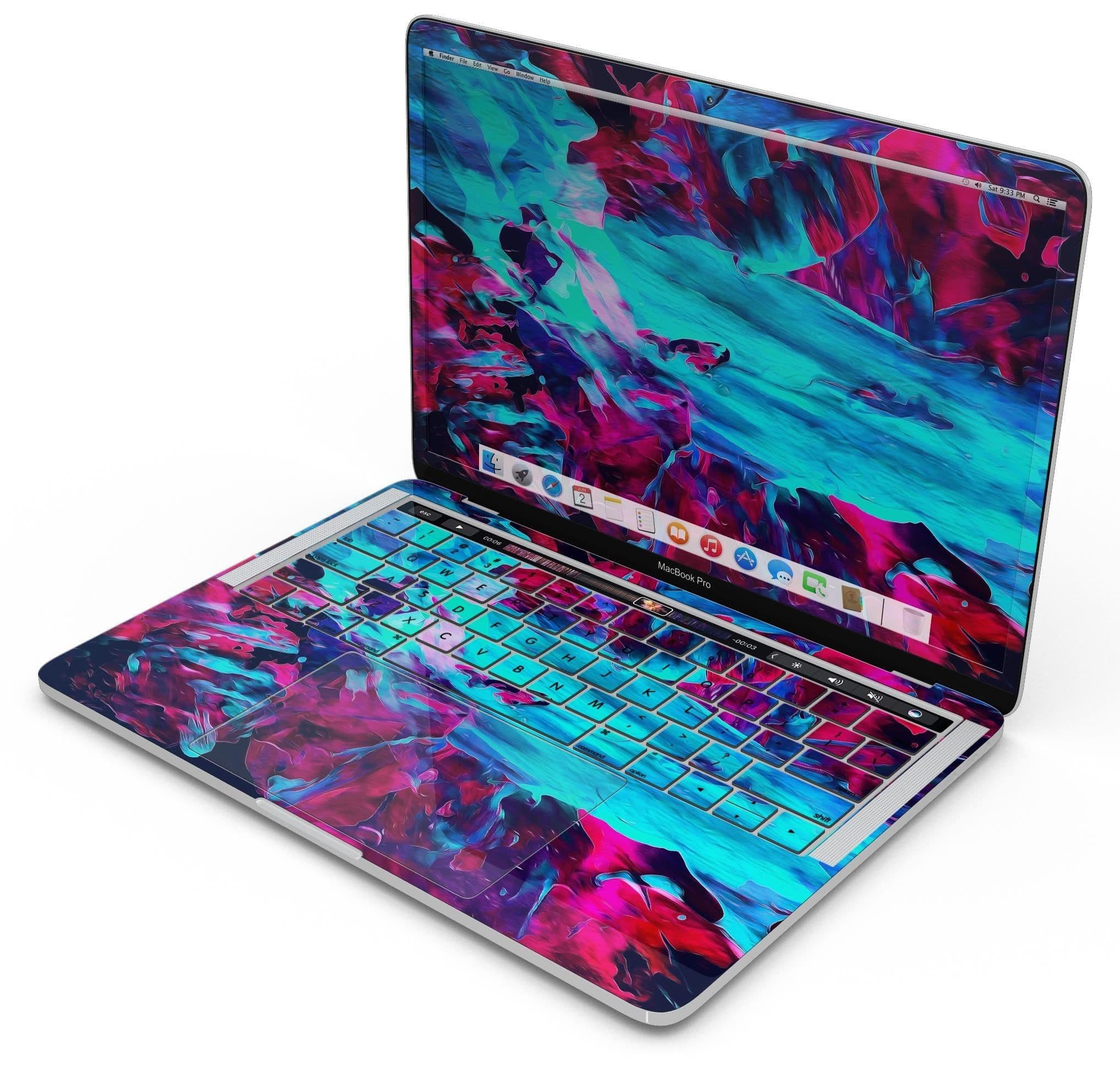 image-Liquid Abstract Paint Remix V32 - Skin Decal Wrap Kit Compatible with