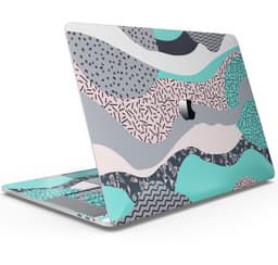 image-Retro Summer Mint and Coral - Skin Decal Wrap Kit Compatible with the
