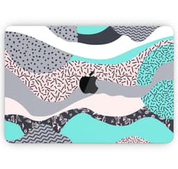 image-Retro Summer Mint and Coral - Skin Decal Wrap Kit Compatible with the