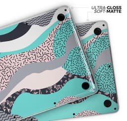 image-Retro Summer Mint and Coral - Skin Decal Wrap Kit Compatible with the
