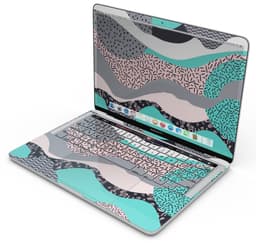image-Retro Summer Mint and Coral - Skin Decal Wrap Kit Compatible with the