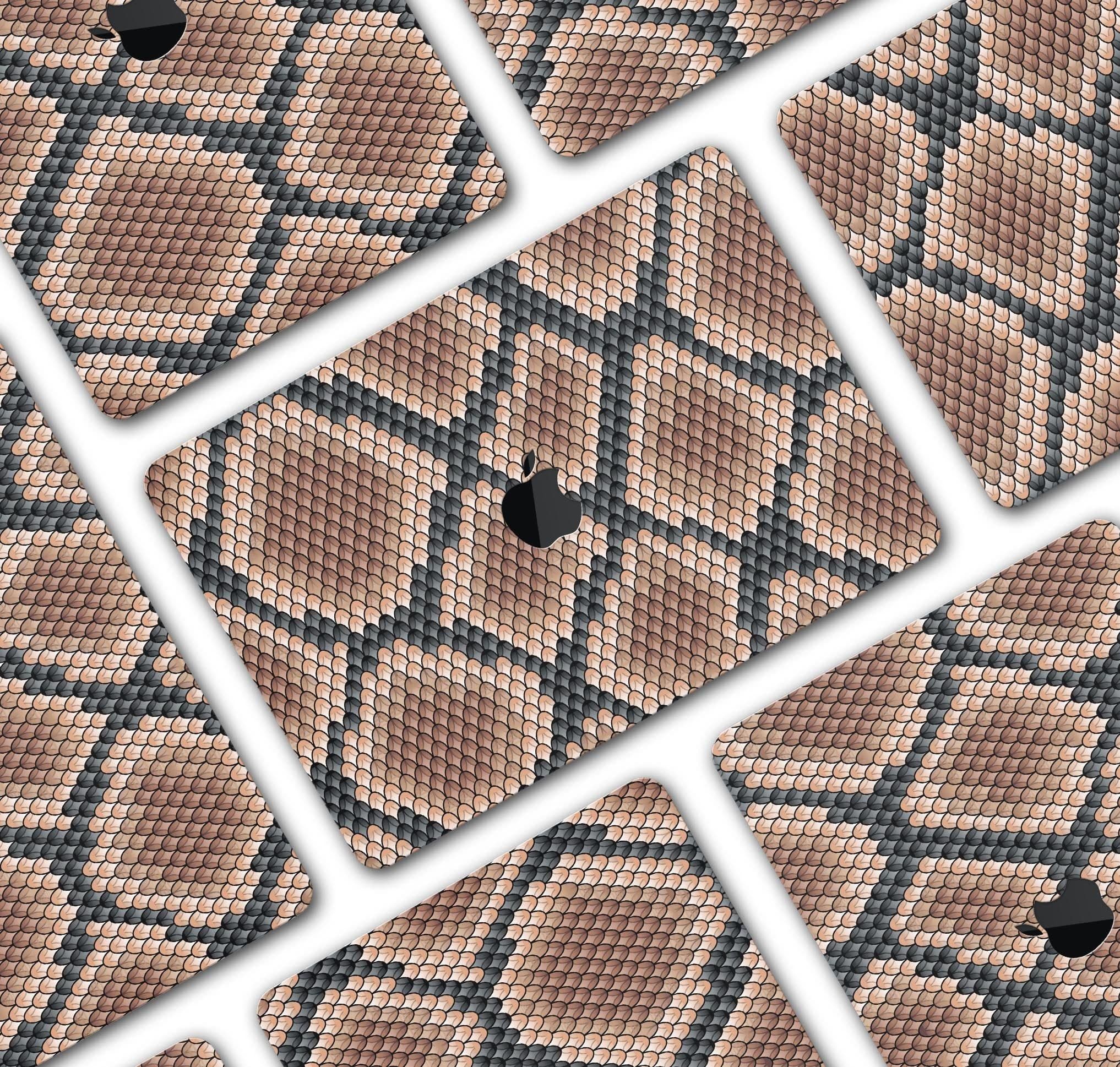 image-Snake Skin Pattern V1 - Skin Decal Wrap Kit Compatible with the Apple