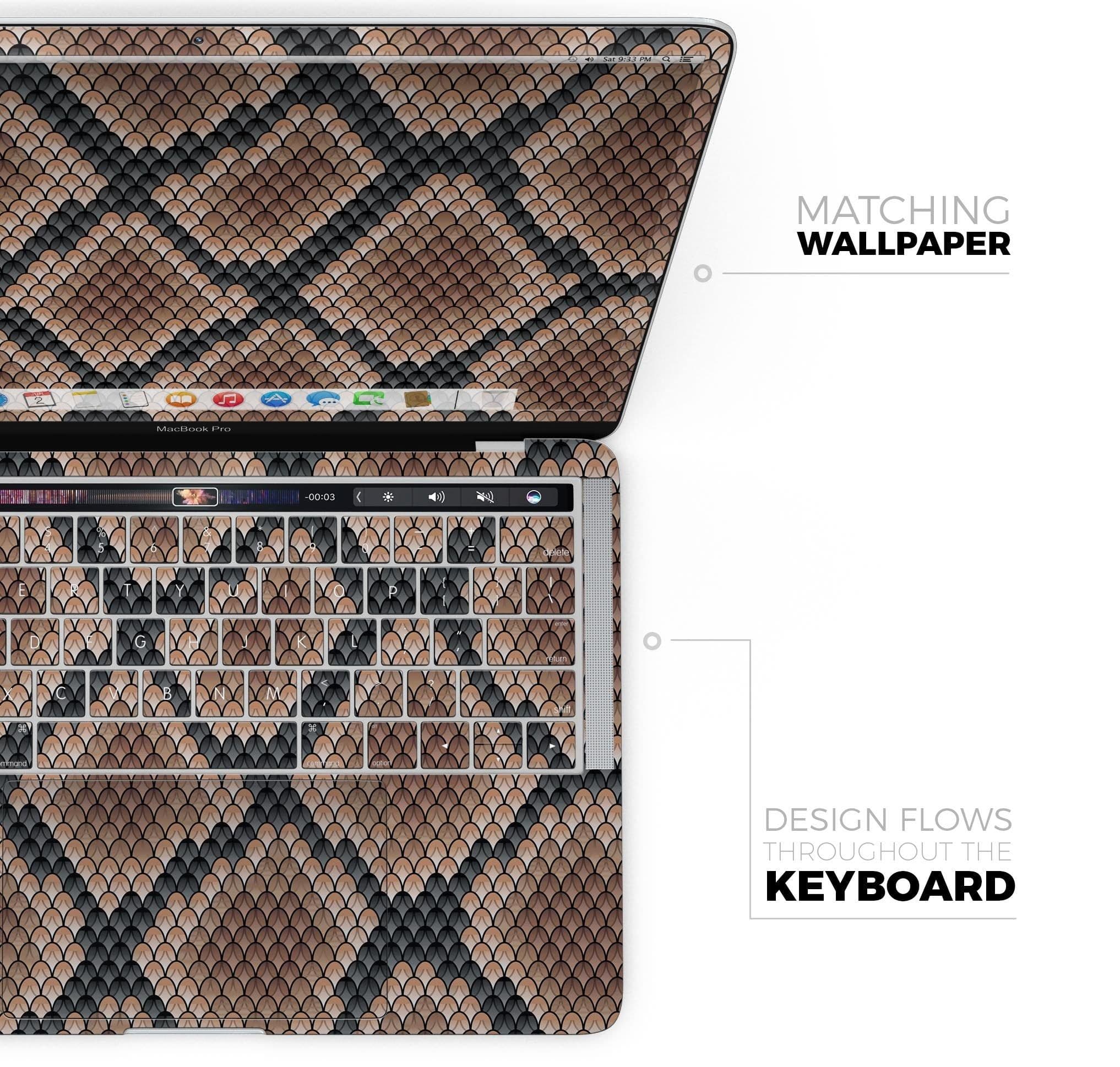 image-Snake Skin Pattern V1 - Skin Decal Wrap Kit Compatible with the Apple