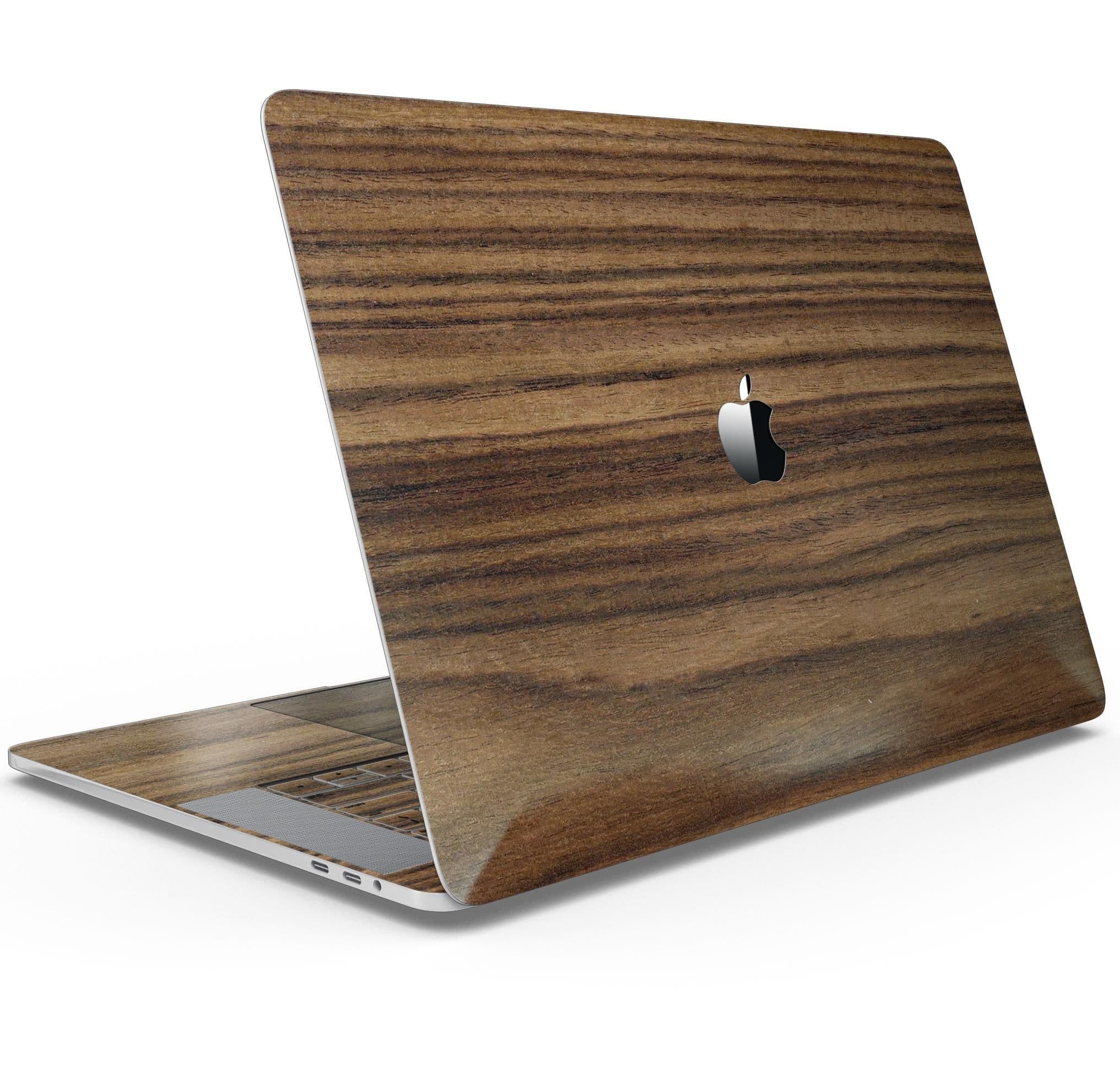 image-Bright Ebony Woodgrain - Skin Decal Wrap Kit Compatible with the Apple